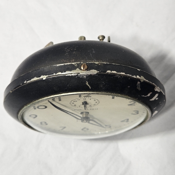 Vintage Mid-Century Westclox Big Ben Wind-up Loud Alarm Clock Parts Repair - Picture 10 of 10